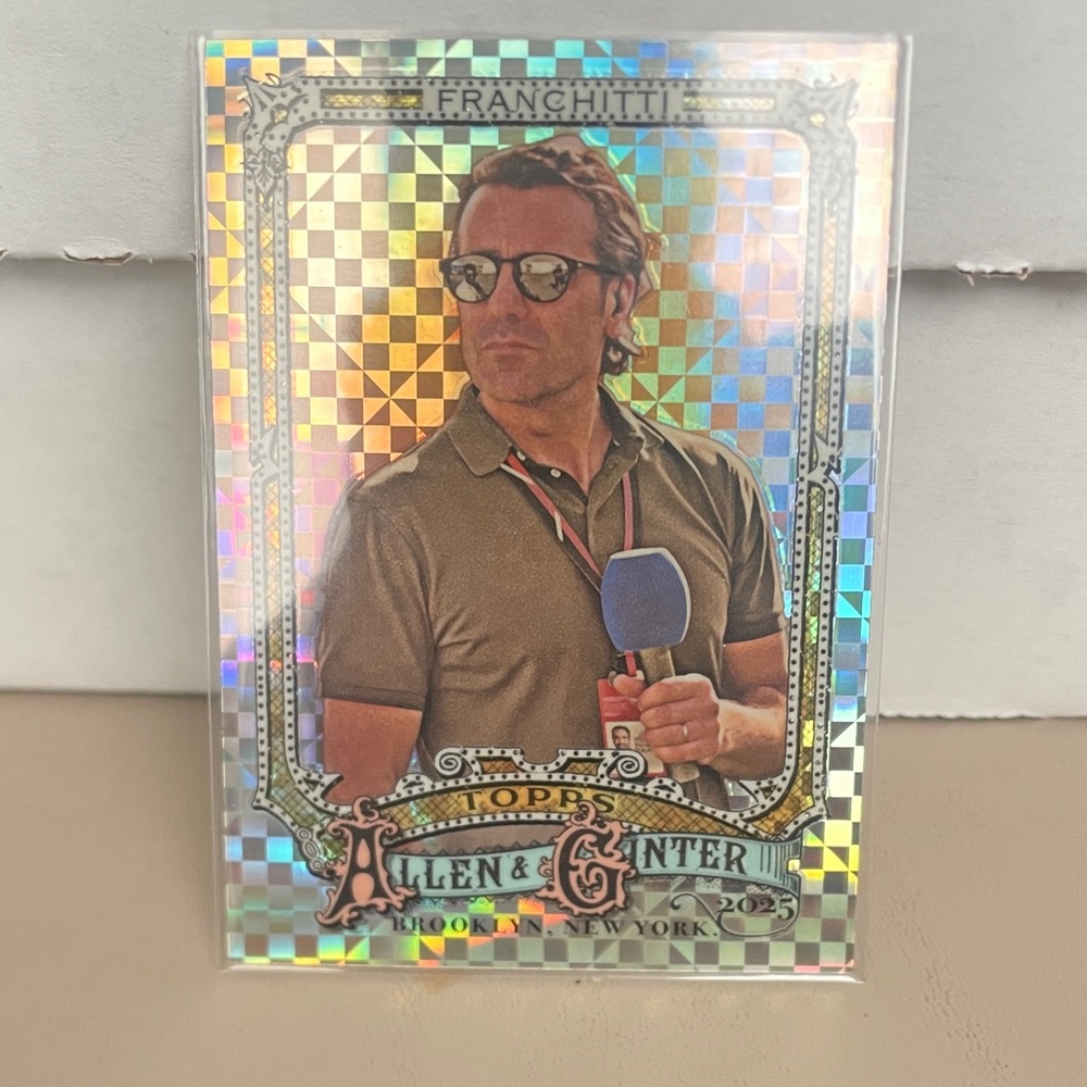 Dario Franchetti 2025 Topps Allen & Ginter X-Fractor Card #295 Race Car Driver